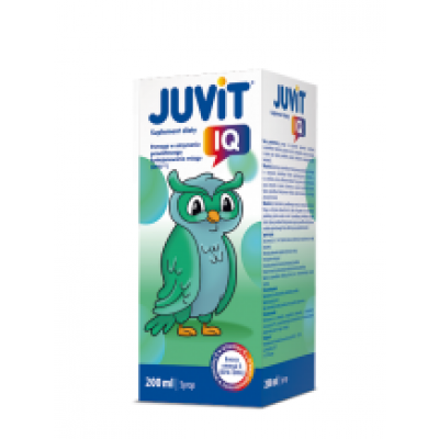 Miniaturka artykułu - Juvit IQ syrop - 200 ml