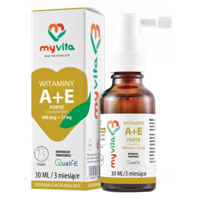 MyVita Witamina A+E Forte - 30ml
