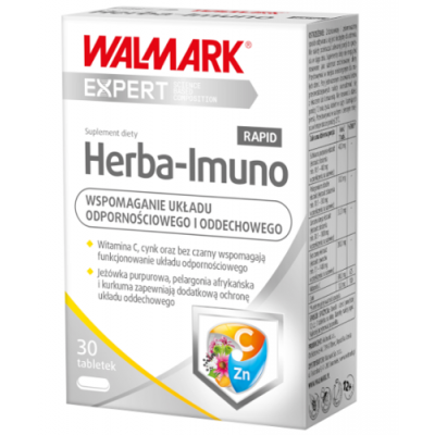 Miniaturka artykułu - Herba-Imuno Rapid, 30 tabletek