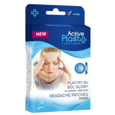 Active Plast Plastry na b&oacute;l głowy 6 szt.