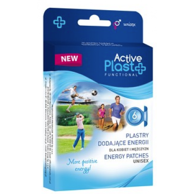  Active Plast Plastry Dodające Energii 6 szt.