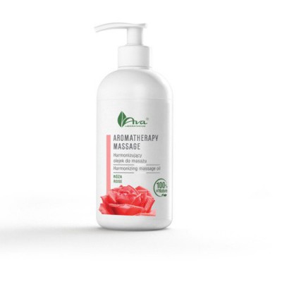 Miniaturka artykułu - AVA Olejek do masażu Harmonizująca Róża, 400ml