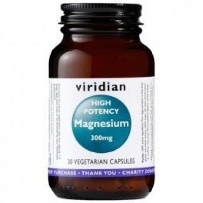 Miniaturka artykułu - VIRIDIAN Magnez 300mg - 30 kapsułek
