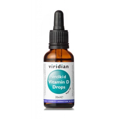 Miniaturka artykułu - VIRIDIAN Viridikid Witamina D dla dzieci - 30ml