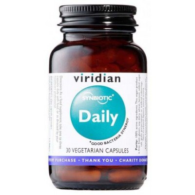 VIRIDIAN Daily Synbiotic - 30 kapsułek