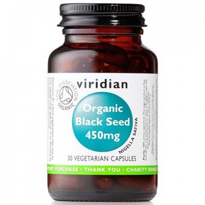 VIRIDIAN Ekologiczna Czarnuszka - 30 kapsułek