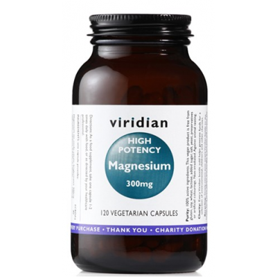 VIRIDIAN Magnez 300mg - 120 kapsułek
