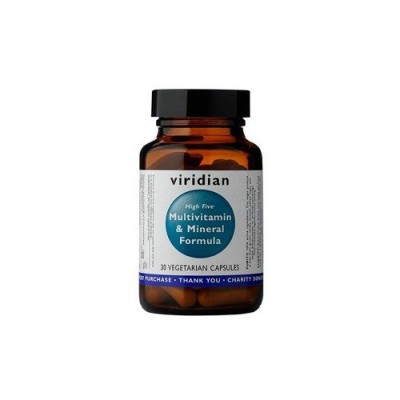 VIRIDIAN HF Multivit & Mineral Formula - 30 kapsułek