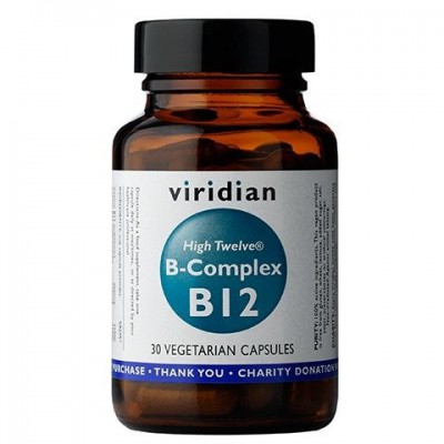 VIRIDIAN High Twelve B-Complex B12 - 30 kapsułek