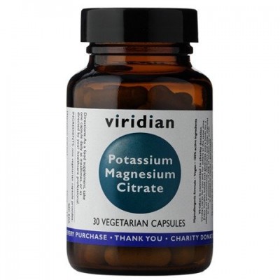 Miniaturka artykułu - VIRIDIAN Potas i Magnez - 30 kapsułek