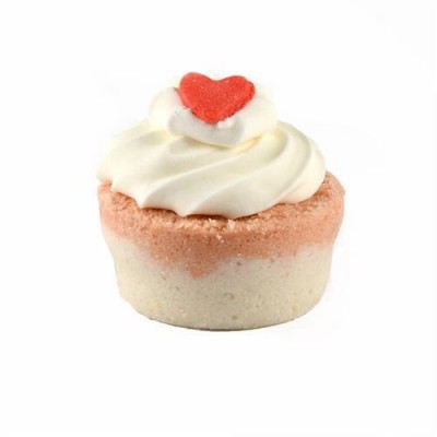 Miniaturka artykułu - BOSPHAERA Babeczka do kąpieli - żurawina 35 g - 35 g