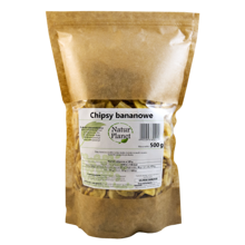Miniaturka artykułu - NaturPlanet Chipsy bananowe - 150g