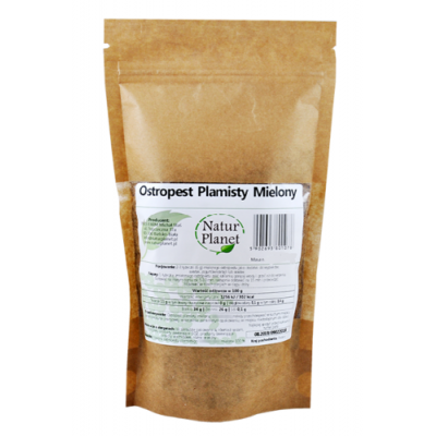 Miniaturka artykułu - NaturPlanet Ostropest Plamisty Mielony - 500g