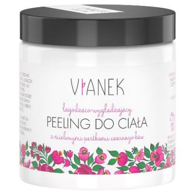 Miniaturka artykułu - VIANEK  Łagodząco-wygładzający peeling do ciała, 265g