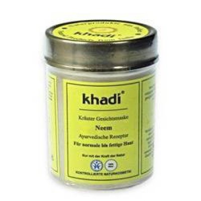 Miniaturka artykułu - KHADI Antybakteryjna maseczka z Neem - 50g