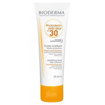 Miniaturka artykułu - BIODERMA Photoderm AKN Mat Krem, 40ml