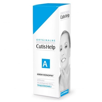 Miniaturka artykułu - CUTISHELP A Krem konopny na dzień - 30ml