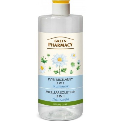GREEN PHARMACY Płyn micelarny 3w1 Rumianek - 500ml
