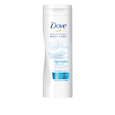 Miniaturka artykułu - Dove Nourishing Body Care Light Hydro Balsam do ciała, 400 ml
