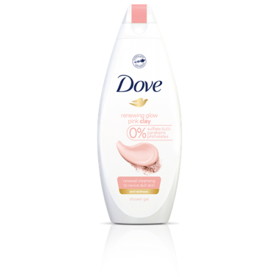 Dove Przywr&oacute;cenie Blasku z r&oacute;żową glinką żel pod prysznic, 500 ml