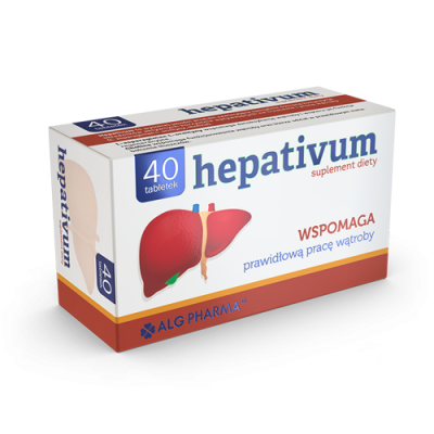 Miniaturka artykułu - Hepativum, 40 tabletek