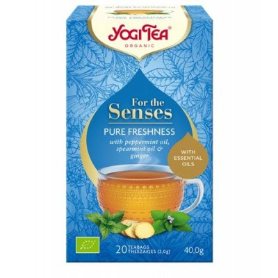 Miniaturka artykułu - YOGI TEA Pure freshness, 20x2,0g