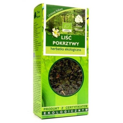 Miniaturka artykułu - Pokrzywa liść EKO - 25g DARY NATURY