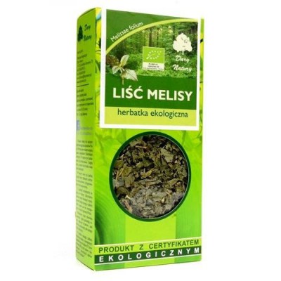 Miniaturka artykułu - Melisa Liść Eko 25g DARY NATURY