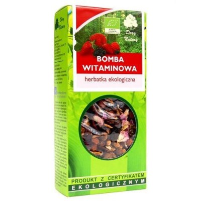 Miniaturka artykułu - Herbata Bomba witaminowa EKO - 100g DARY NATURY