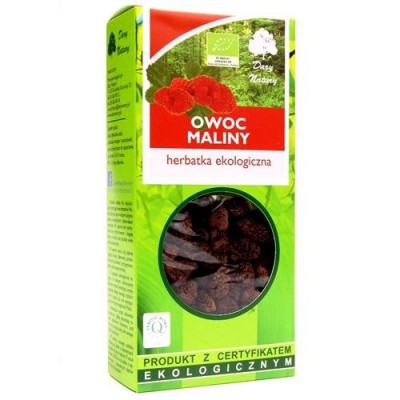 Miniaturka artykułu - Herbata Malina owoc EKO - 50g DARY NATURY
