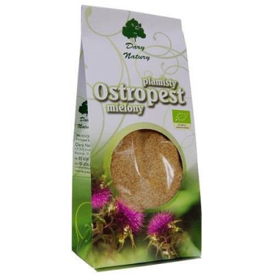 Miniaturka artykułu - Ostropest plamisty mielony 200g DARY NATURY