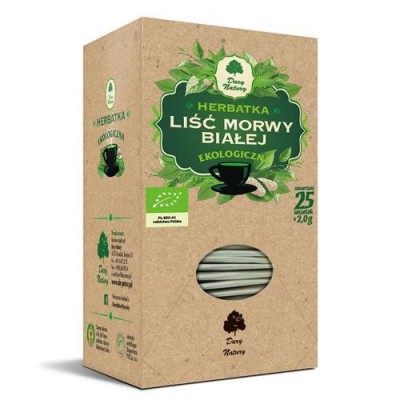 Miniaturka artykułu - DARY NATURY Morwa biała liść 25x2g 