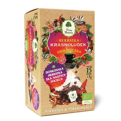 Miniaturka artykułu - DARY NATURY Herbata Krasnoludek 15x3g 