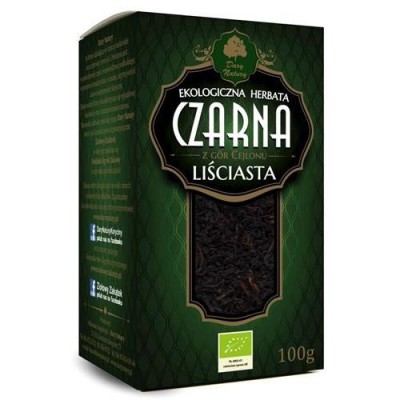Miniaturka artykułu - Dary Natury Herbata czarna liściasta 100g 