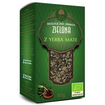 Miniaturka artykułu - DARY NATURY Herbata z Yerba Mate, 80g