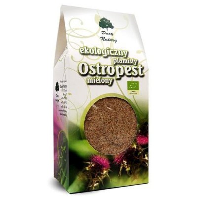 Miniaturka artykułu - Ostropest plamisty ziarno 200g DARY NATURY