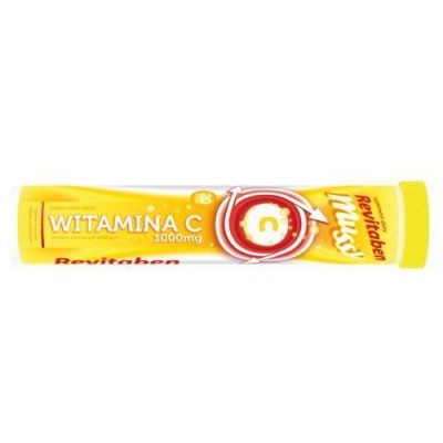 Miniaturka artykułu - Revitaben Mussy Witamina C 1000 mg - 20tabl
