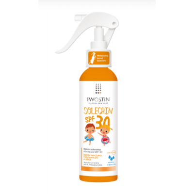 Miniaturka artykułu - Iwostin Solecrin Spray ochronny dla dzieci, 150ml