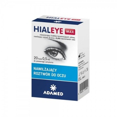 Miniaturka artykułu - HIALEYE MAX - 20x0,5ml