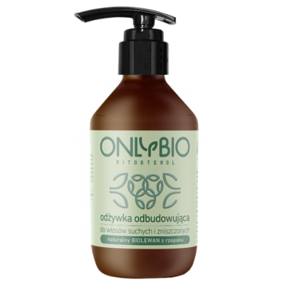Miniaturka artykułu - OnlyBio Fitosterol odżywka odbudowująca do włos&oacute;w suchych i zniszczonych, 250ml
