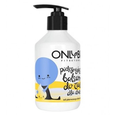 Miniaturka artykułu - OnlyBio Fitosterol pielęgnujący balsam do ciała dla dzieci od pierwszego roku życia, 250ml