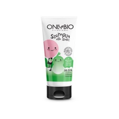 Miniaturka artykułu - OnlyBio Fitosterol szampon dla dzieci od pierwszego dnia do trzeciego roku życia, 200ml
