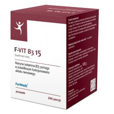 Miniaturka artykułu - ForMeds F-VIT B3 15 -240 porcji