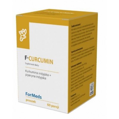 Miniaturka artykułu - ForMeds F-CURCUMIN - 60 porcji