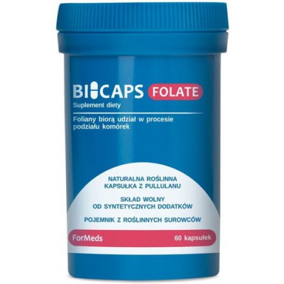 Miniaturka artykułu - FORMEDS Bicaps FOLATE,  60 kapsułek