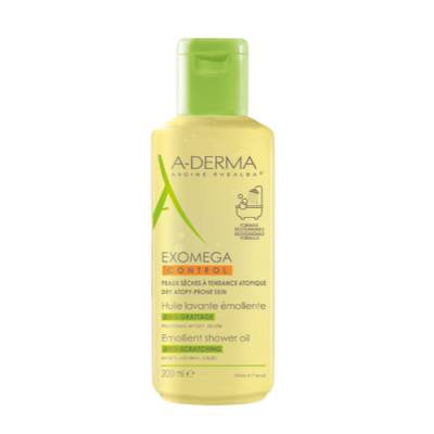Miniaturka artykułu - A-DERMA EXOMEGA CONTROL Olejek emolient pod prysznic, 200ml