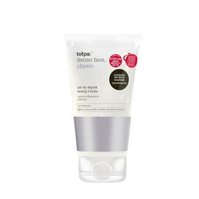Miniaturka artykułu - Tołpa physio, żel do mycia twarzy i oczu, 150 ml