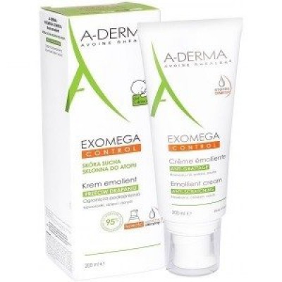 Miniaturka artykułu - A-DERMA EXOMEGA CONTROL Krem emolient, 200ml
