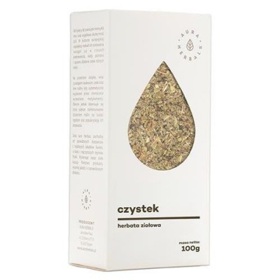 AURA HERBALS Czystek suszony - 100g
