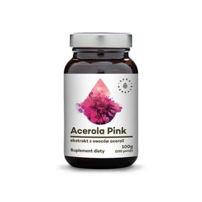 AURA HERBALS Acerola Pink proszek - 100g